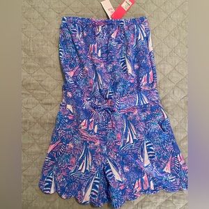 Lilly Pulitzer Strapless Romper
